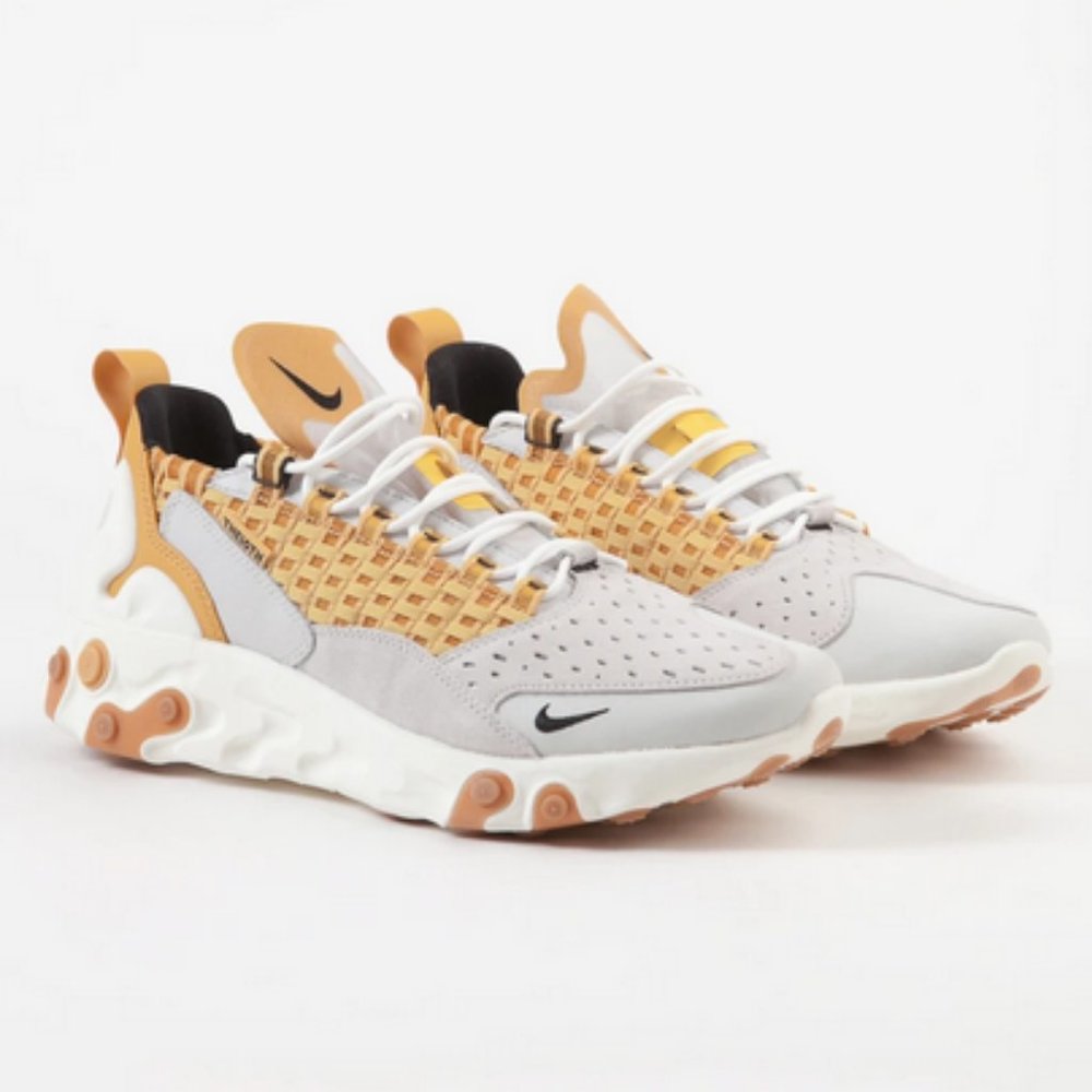 NIKE React Sertu Leather Sneakers
